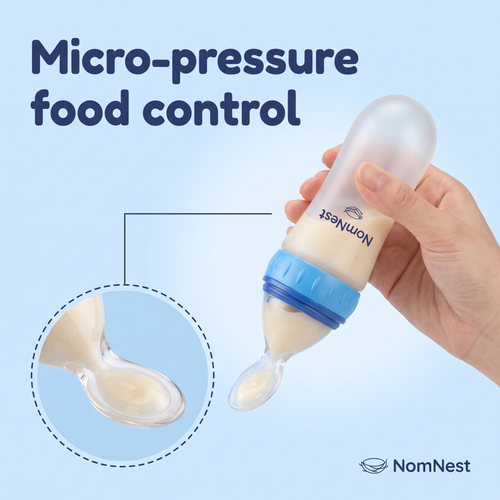 NomNest™ Silicone Squeeze Baby Feeder